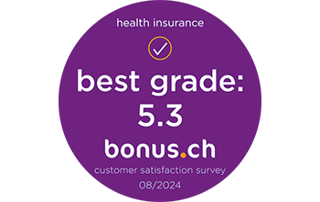 Seal from Bonus in English: top score of 5.3 in the health insurance division