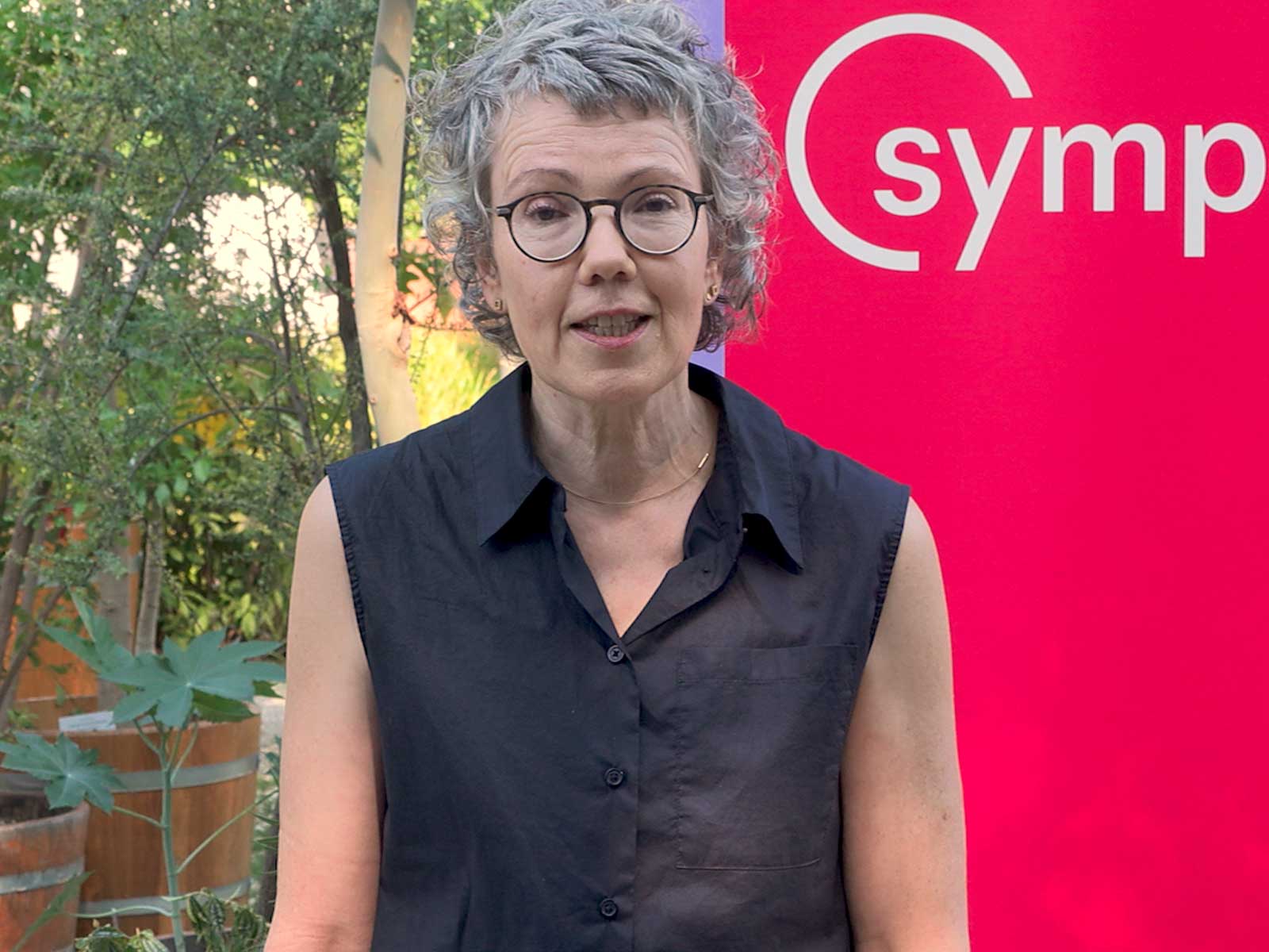 Martina Saner der Winterhilfe Basel-Stadt am Sympany Stiftungstag 2025