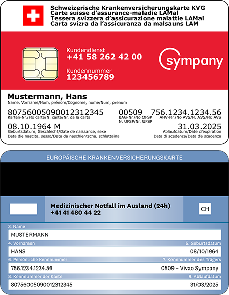 Image result for swiss health insurance card